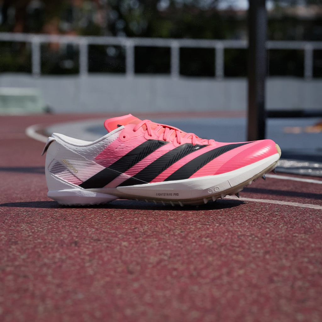 Adidas Men's ADIZERO AMBITION Shoes - Solar Turbo / Core Black / Gold Metallic - Image 3