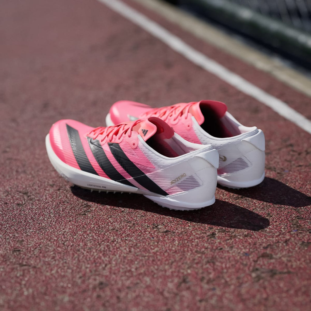 Adidas Men's ADIZERO AMBITION Shoes - Solar Turbo / Core Black / Gold Metallic - Image 6