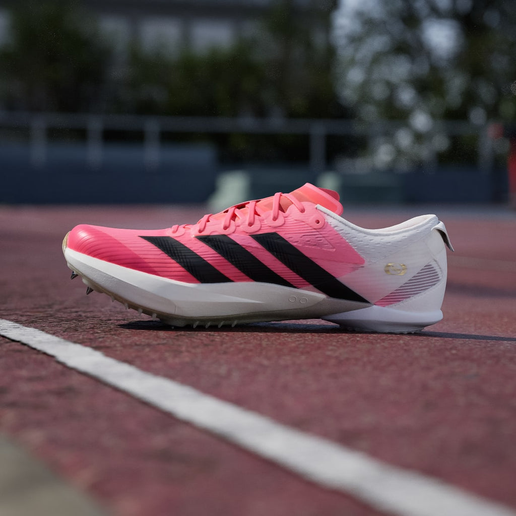 Adidas Men's ADIZERO AMBITION Shoes - Solar Turbo / Core Black / Gold Metallic - Image 7