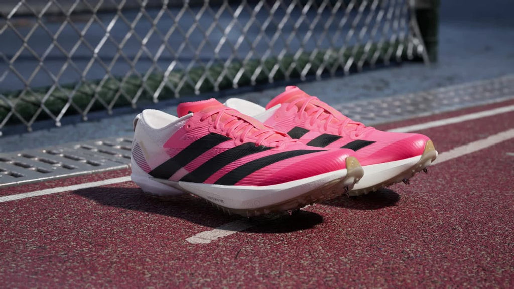 Adidas Women's ADIZERO AMBITION Shoes - Solar Turbo / Core Black / Gold Metallic - Image 2