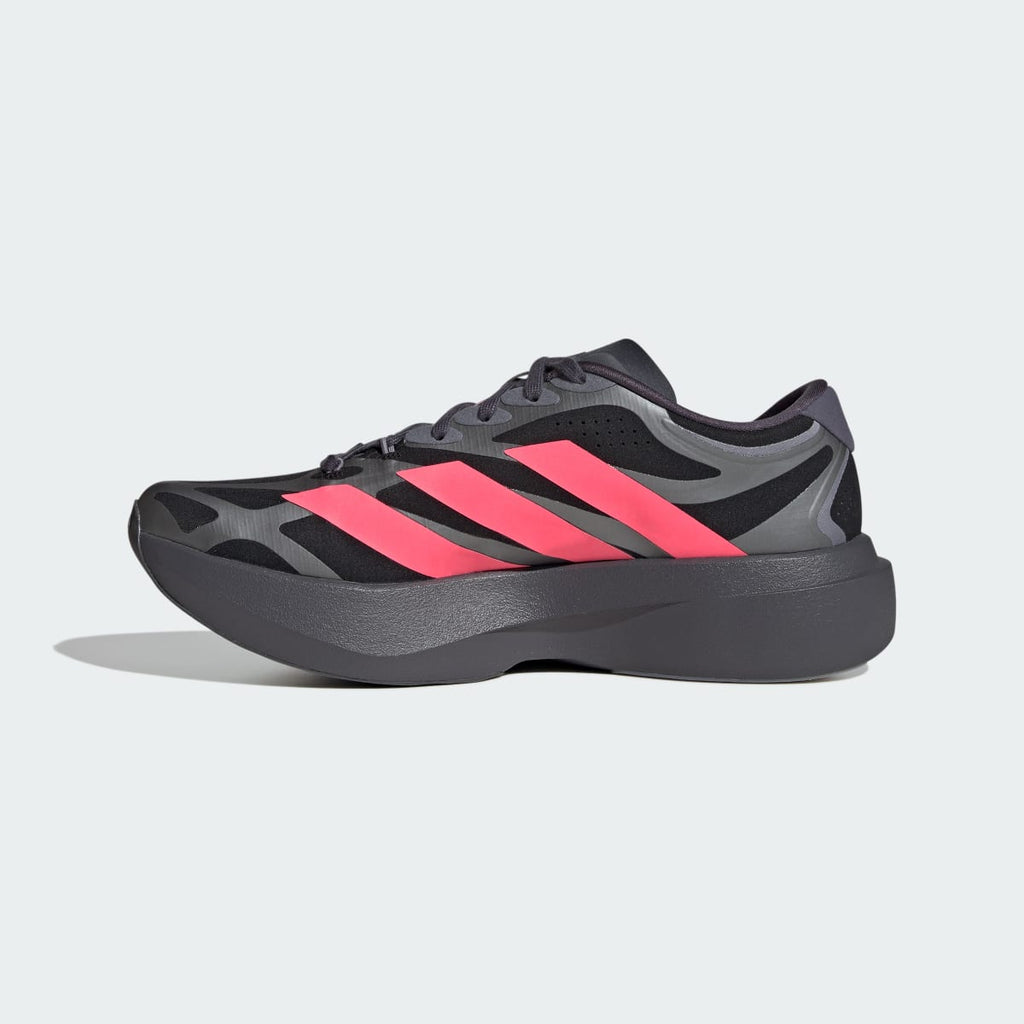 Adidas Men's ADIZERO EVO SL EXO Shoes - Core Black / Solar Turbo / Iron Metallic - Image 6