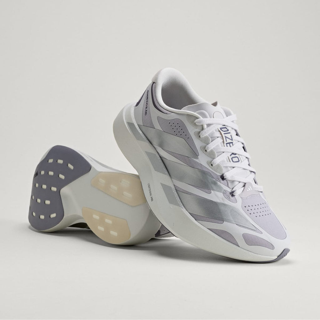 Adidas Women's ADIZERO EVO SL EXO Shoes - Glory Grey / Silver Metallic / Dash Grey - Image 1