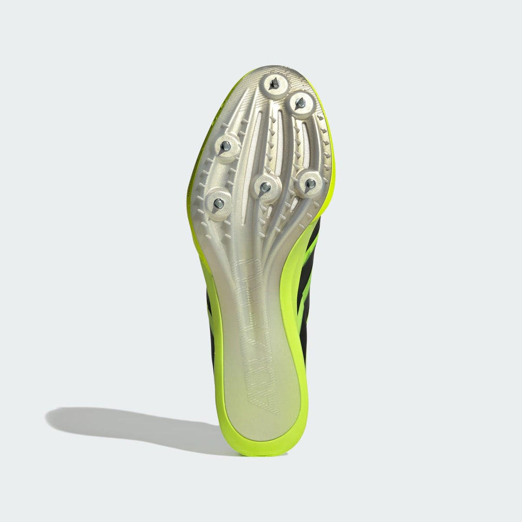 Adidas Men's ADIZERO FINESSE Shoes - Lucid Lemon / Core Black / Halo Silver - Image 3