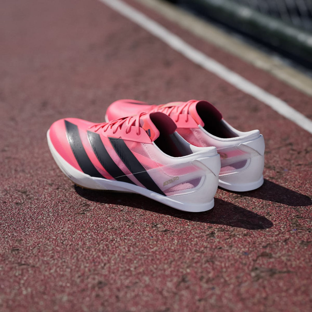 Adidas Men's ADIZERO FINESSE Shoes - Solar Turbo / Core Black / Gold Metallic - Image 6