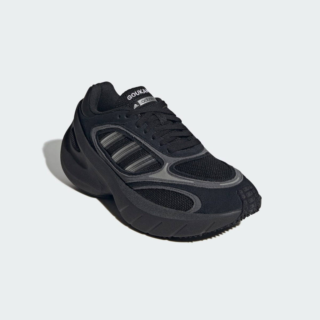 Adidas Women's ADIZERO GOUKANA SHOES - Core Black / Silver Metallic / Carbon - Image 4