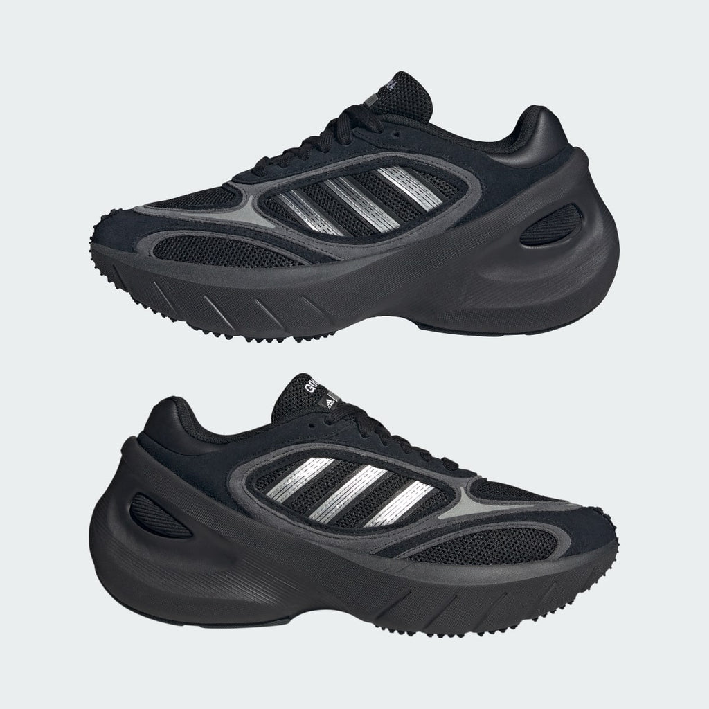 Adidas Men's ADIZERO GOUKANA SHOES - Core Black / Silver Metallic / Carbon - Image 7