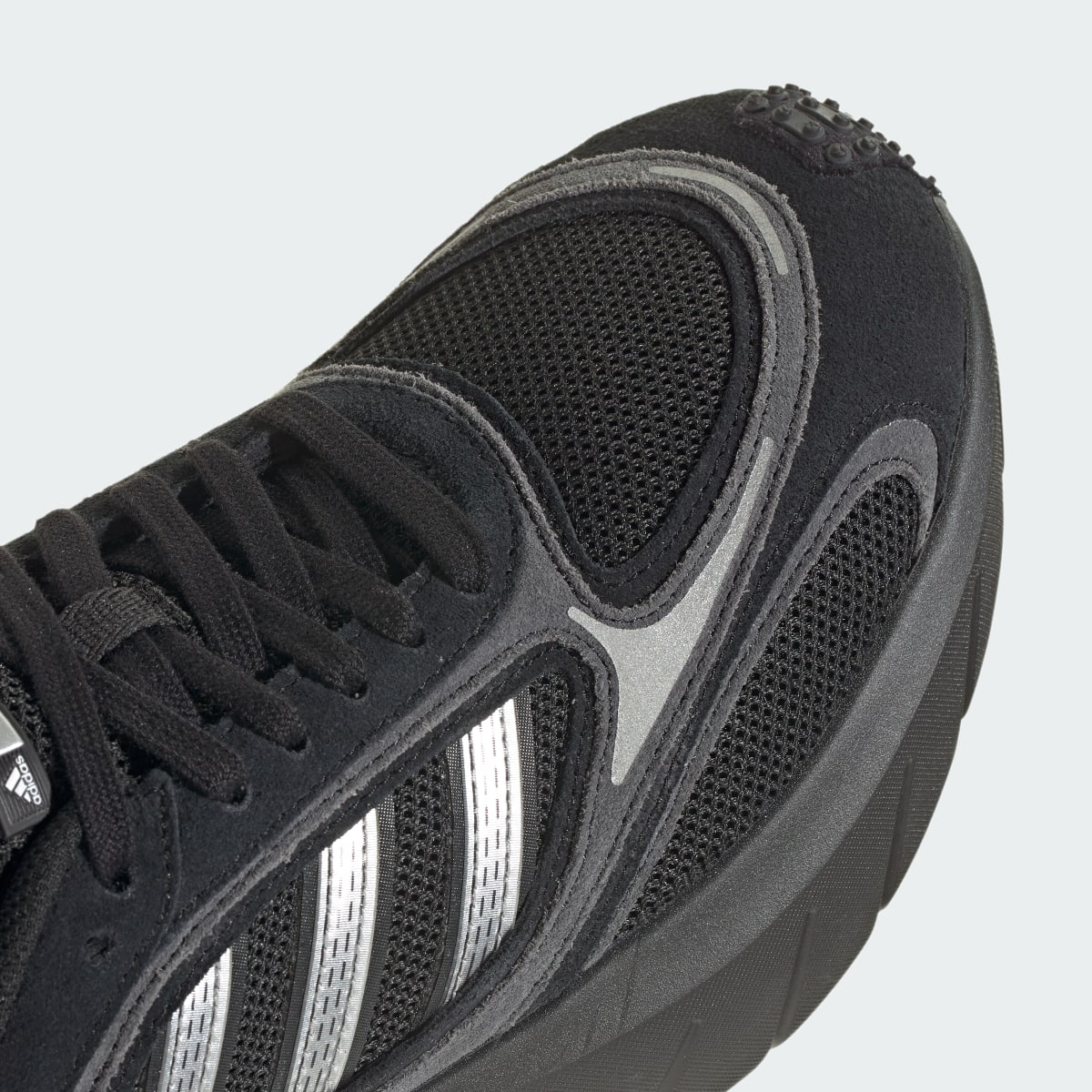 Adidas Women's ADIZERO GOUKANA SHOES - Core Black / Silver Metallic / Carbon - Image 9