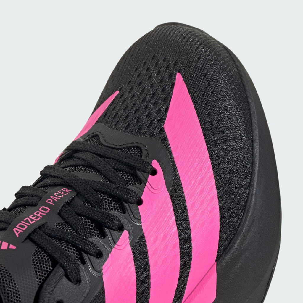 Adidas Kids' ADIZERO PACER Junior Shoes - Core Black / Lucid Pink / Iron Metallic - Image 7