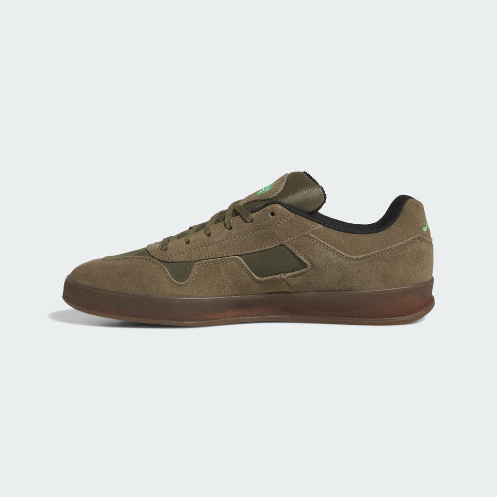 Adidas Men's ALOHA SUPER Shoes - Olive Strata / Core Black / Gum - Image 6