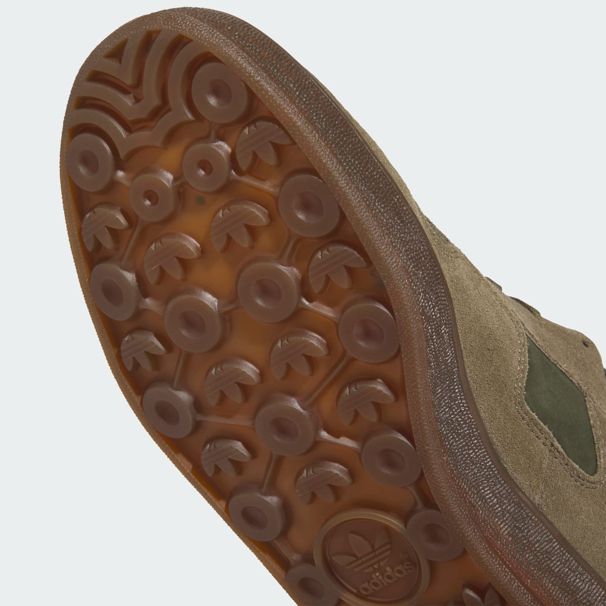 Adidas Men's ALOHA SUPER Shoes - Olive Strata / Core Black / Gum - Image 9