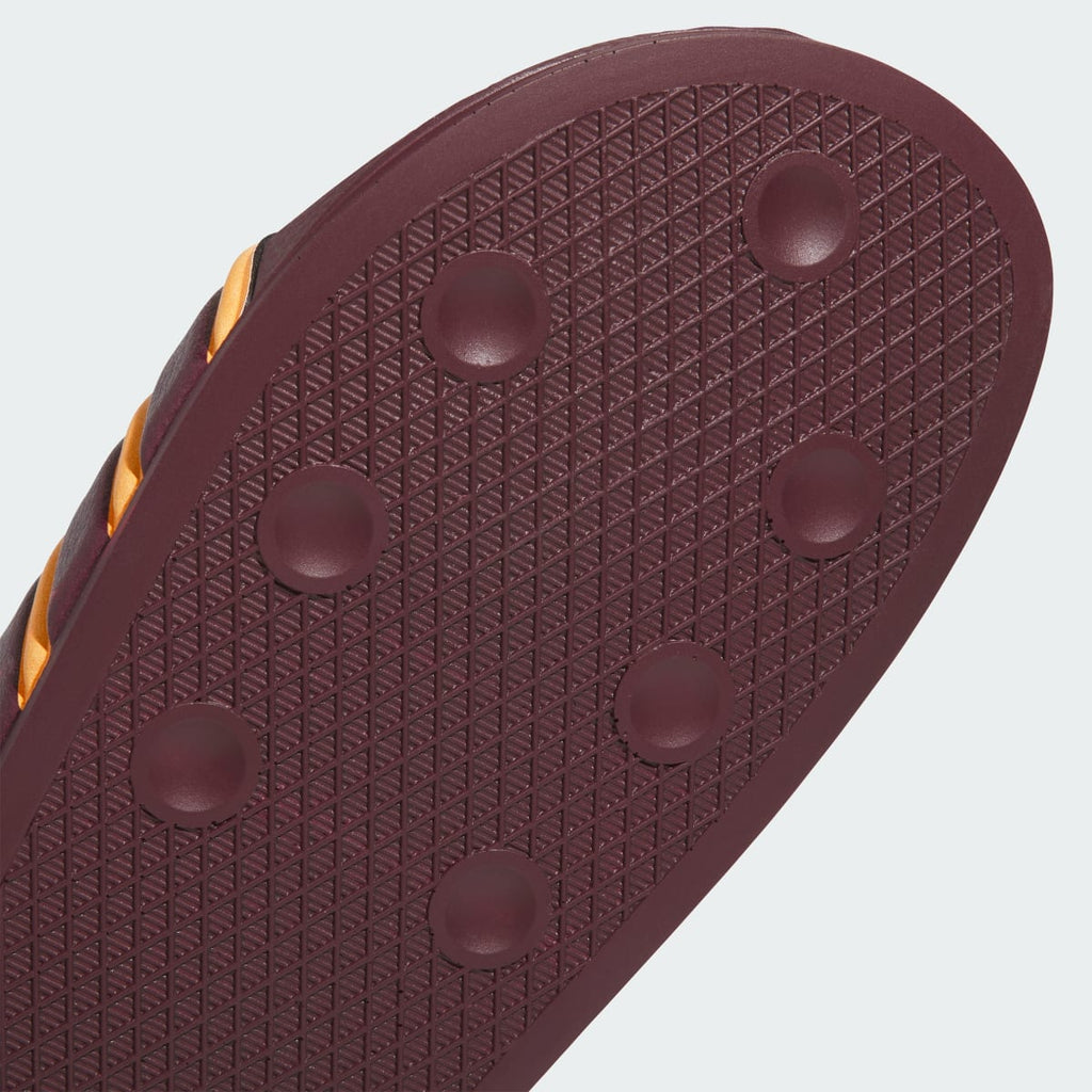 Adidas Women's ARIZONA STATE SUN DEVILS PERFORMANCE SLIDE - Team Colleg Gold / Team Maroon / Cloud White - Image 8