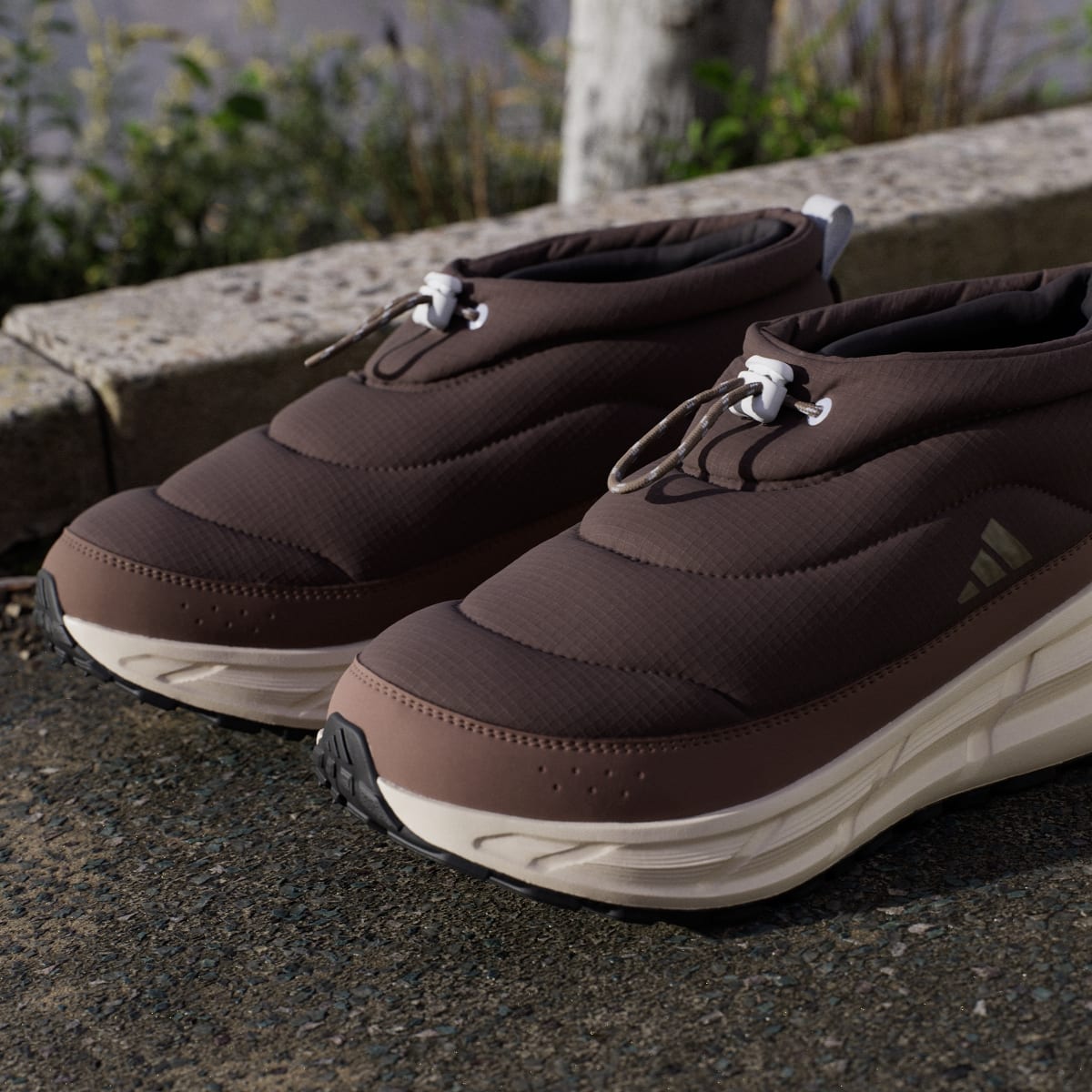 Adidas Women's ASTRASTAR BOOT SHOES - Aurora Coffee / Khaki Six / Wonder White - Image 5