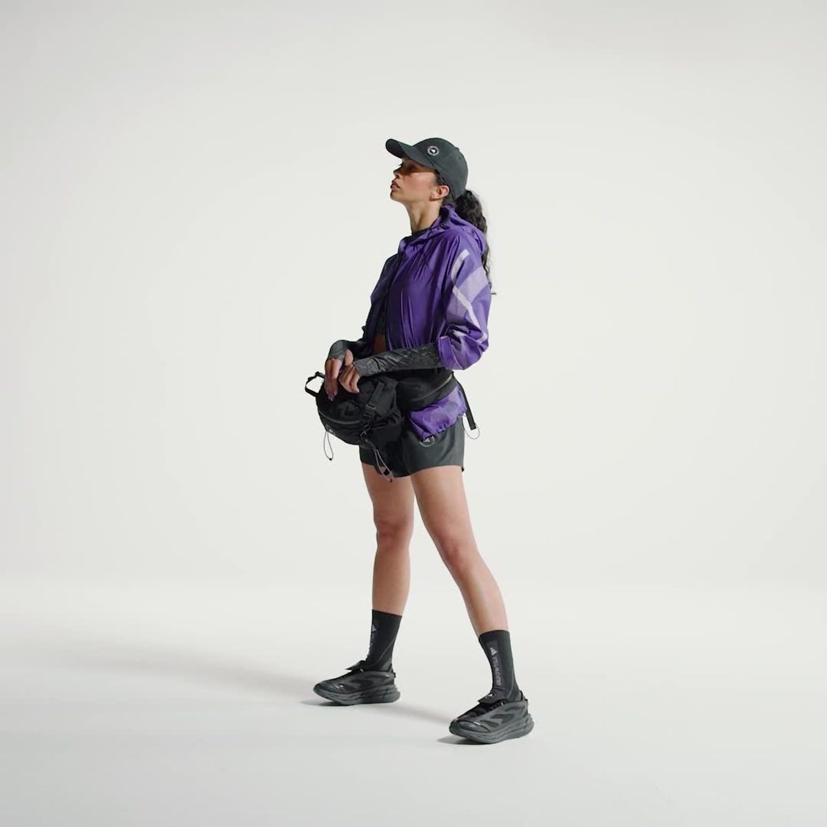 Adidas Women's Adidas By Stella McCartney Adistar - Core Black / Utility Black / Almond Milk-Smc - Image 2
