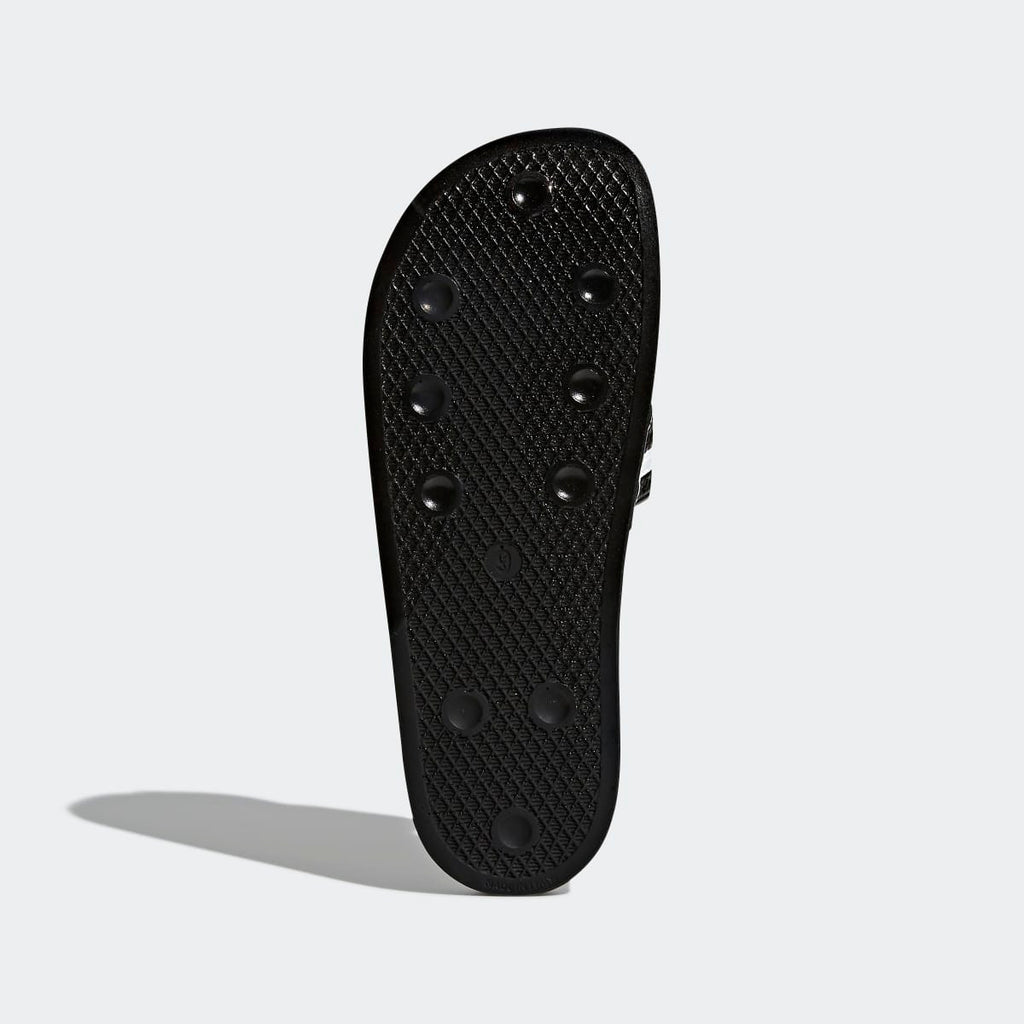Adidas Women's Adilette Slides - Core Black / White / Core Black - Image 4