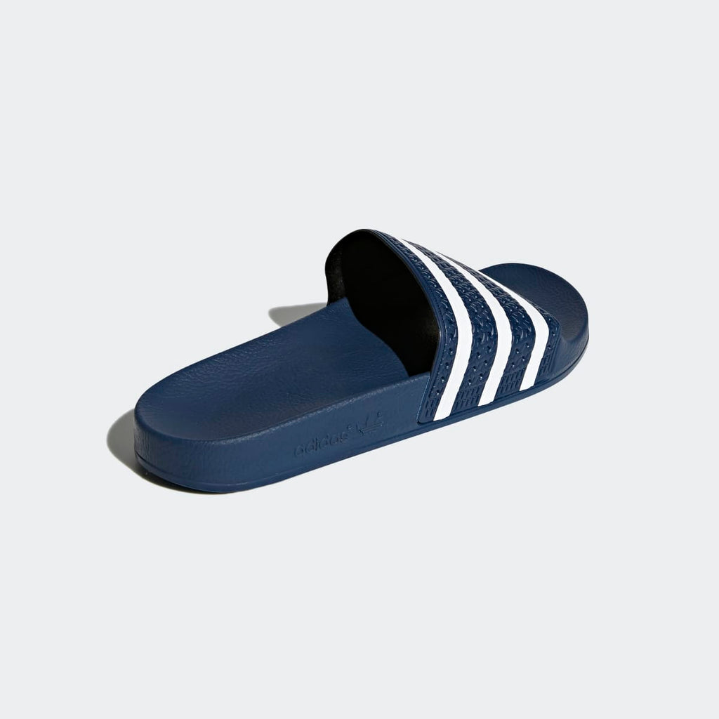 Adidas Women's Adilette Slides - Adi Blue / White / Adi Blue - Image 6