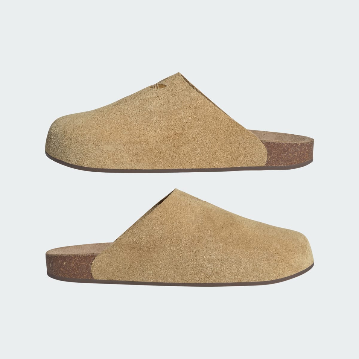Adidas Men's Adimule Slides - Golden Beige / Golden Beige / Gum - Image 8
