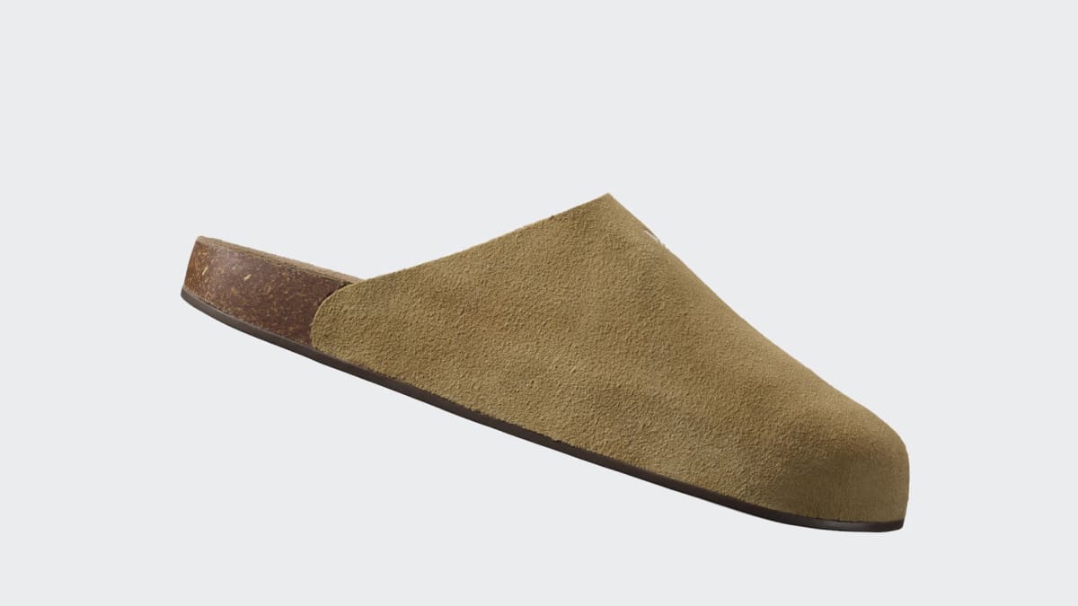 Adidas Men's Adimule Slides - Golden Beige / Golden Beige / Gum - Image 2