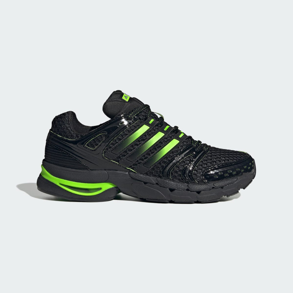 Adidas Women's Adistar Control 5 Mercedes - AMG Petronas F1 Team Shoes - Core Black / Solar Green / Purple Rush - Image 1