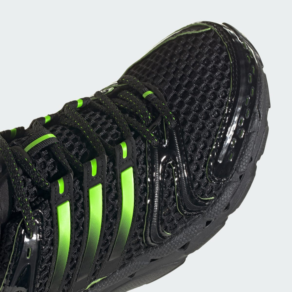 Adidas Women's Adistar Control 5 Mercedes - AMG Petronas F1 Team Shoes - Core Black / Solar Green / Purple Rush - Image 9