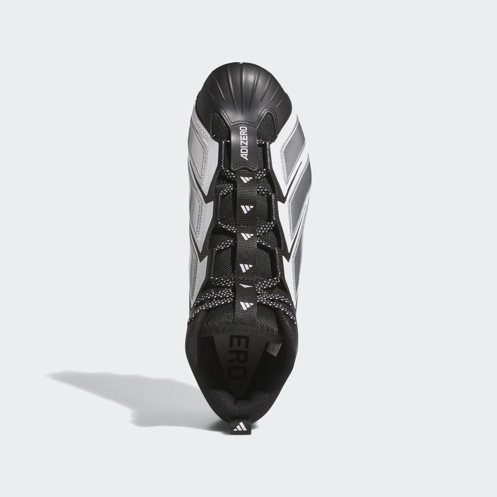 Adidas Men's Adizero Chaos II Football Lineman Cleats - Core Black / Silver Metallic / Core Black - Image 2