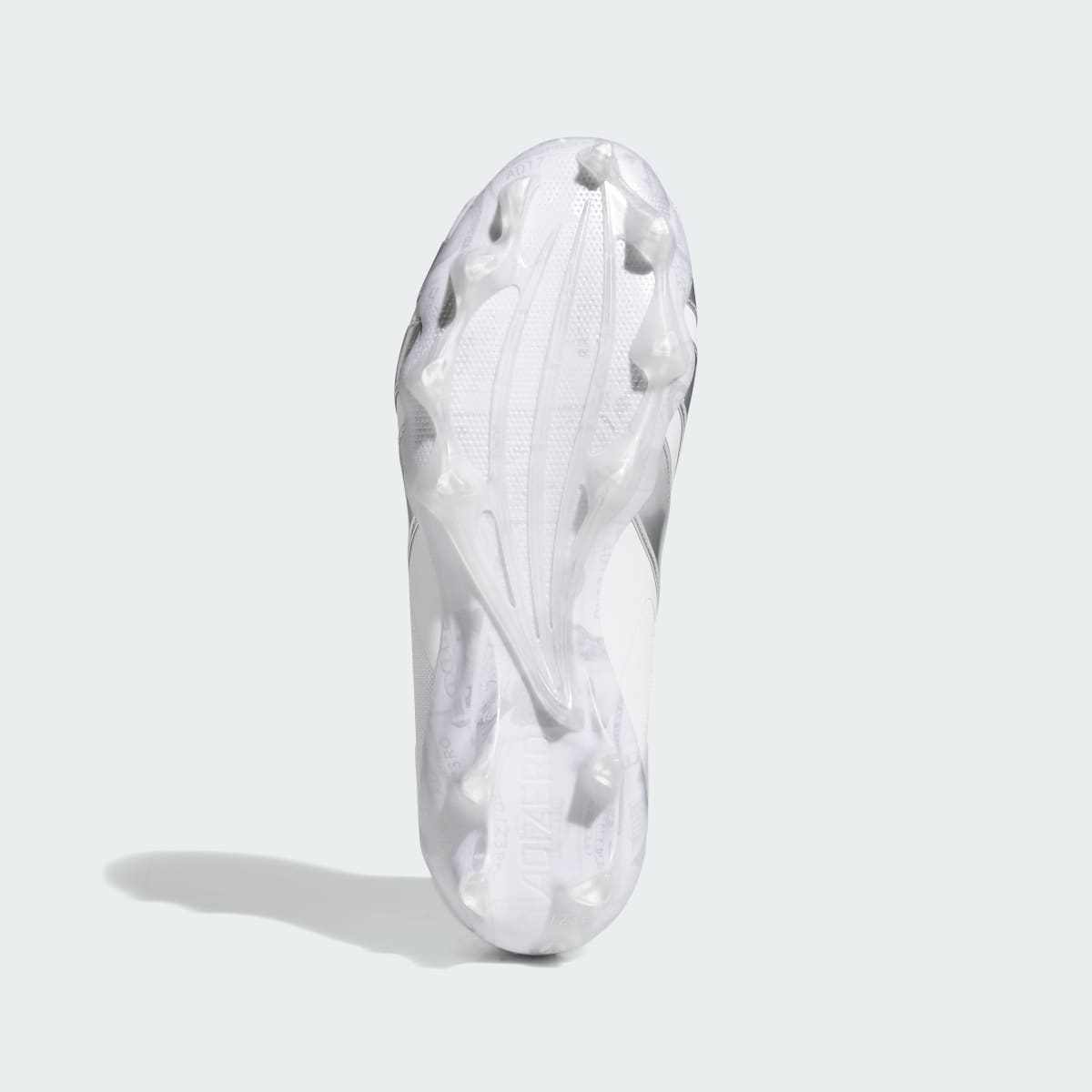 Adidas Women's Adizero Chaos II SMU Football Lineman Cleats - Cloud White / Silver Metallic / Cloud White - Image 3