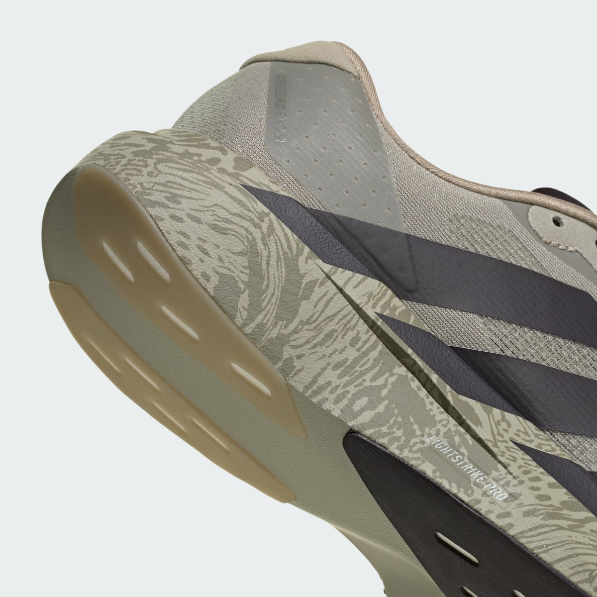 Adidas Men's Adizero EVO SL Shoes - Sesame / Aurora Black / Silver Pebble - Image 7