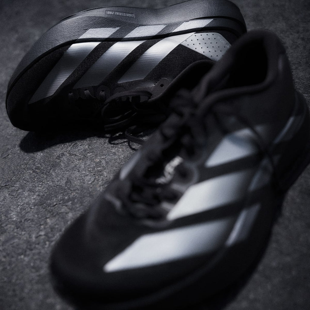Adidas Women's Adizero EVO SL Shoes - Core Black / Iron Metallic / Core Black - Image 13