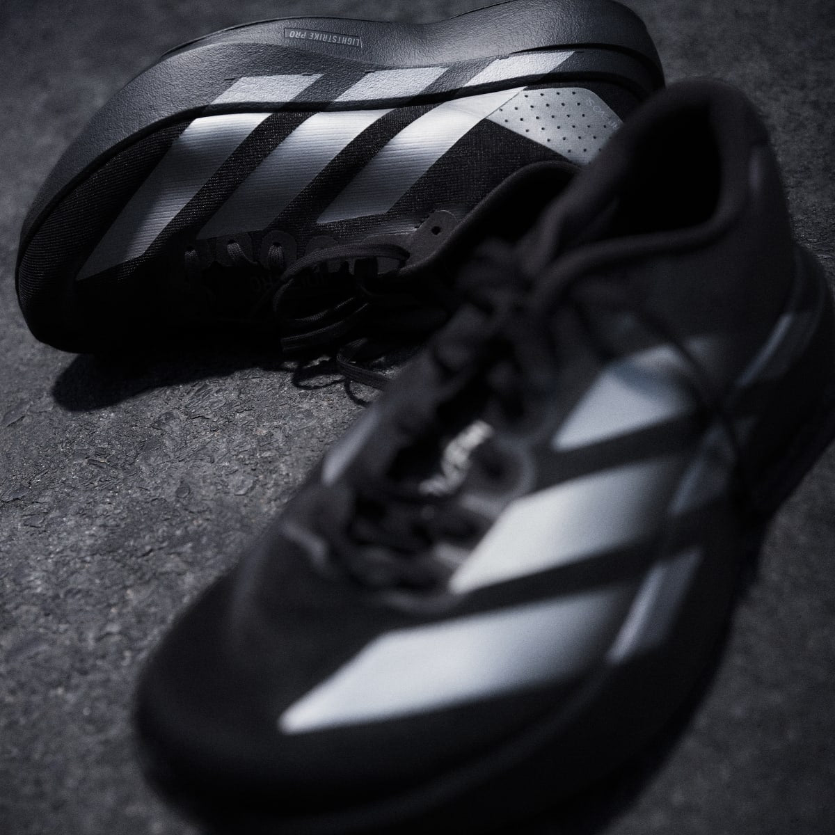 Adidas Women's Adizero EVO SL Shoes - Core Black / Iron Metallic / Core Black - Image 13