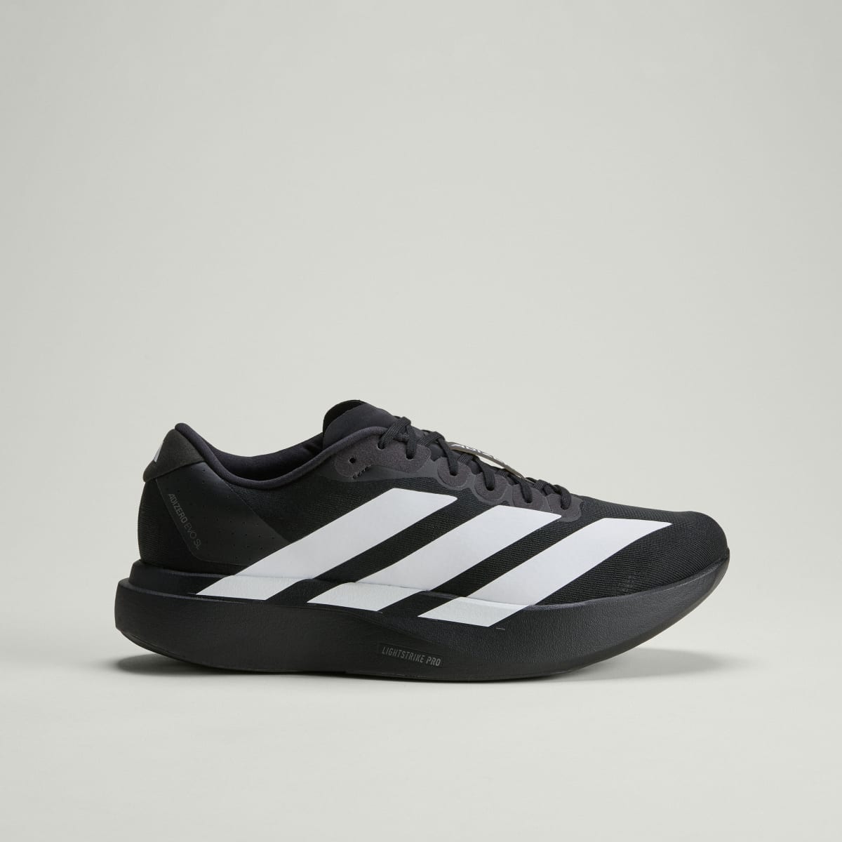Adidas Men's Adizero EVO SL Shoes - Core Black / Cloud White / Core Black - Image 4