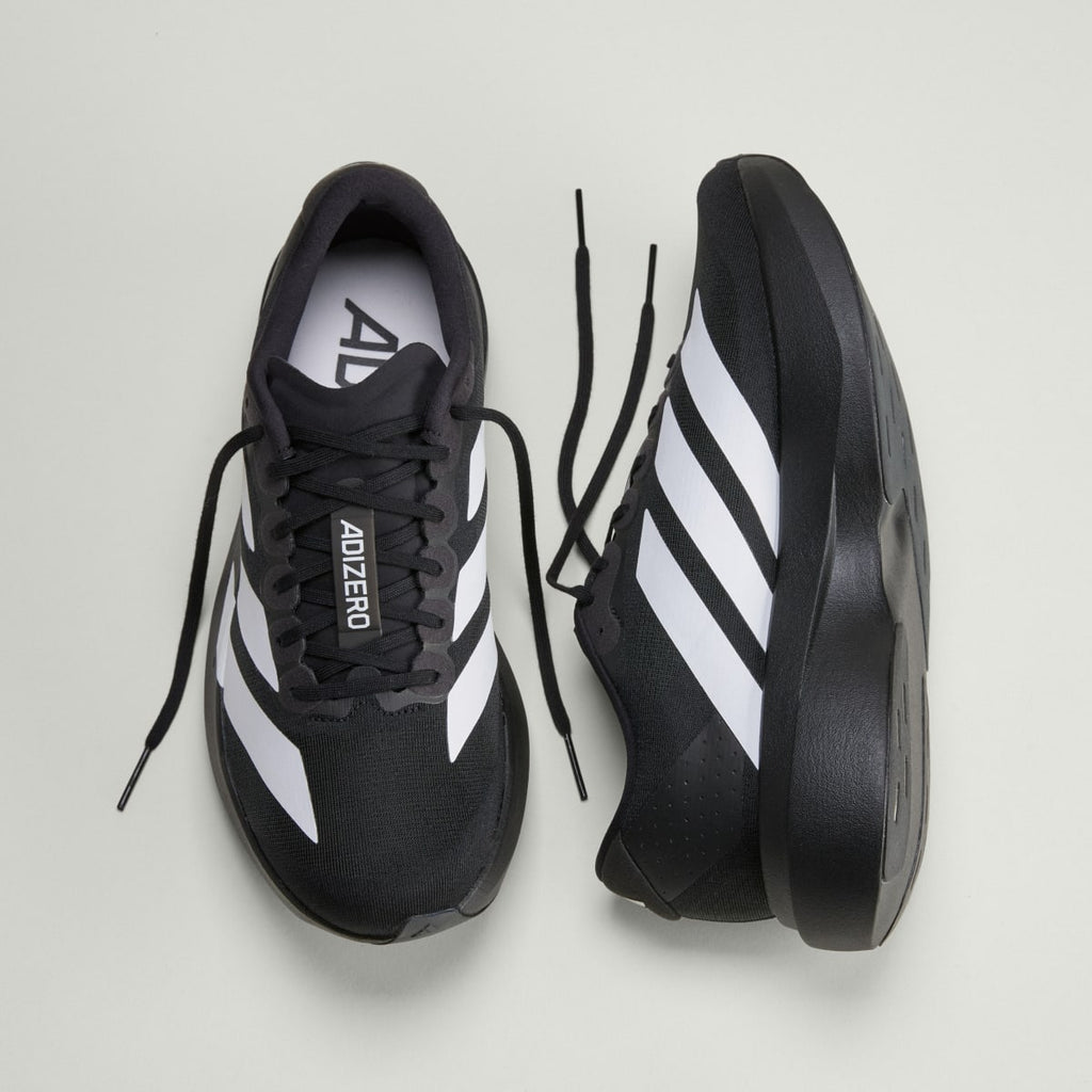 Adidas Men's Adizero EVO SL Shoes - Core Black / Cloud White / Core Black - Image 5