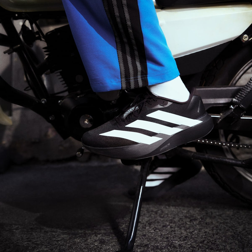Adidas Men's Adizero EVO SL Shoes - Core Black / Cloud White / Core Black - Image 14