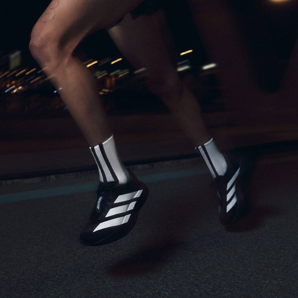 Adidas Men's Adizero EVO SL Shoes - Core Black / Cloud White / Core Black - Image 15