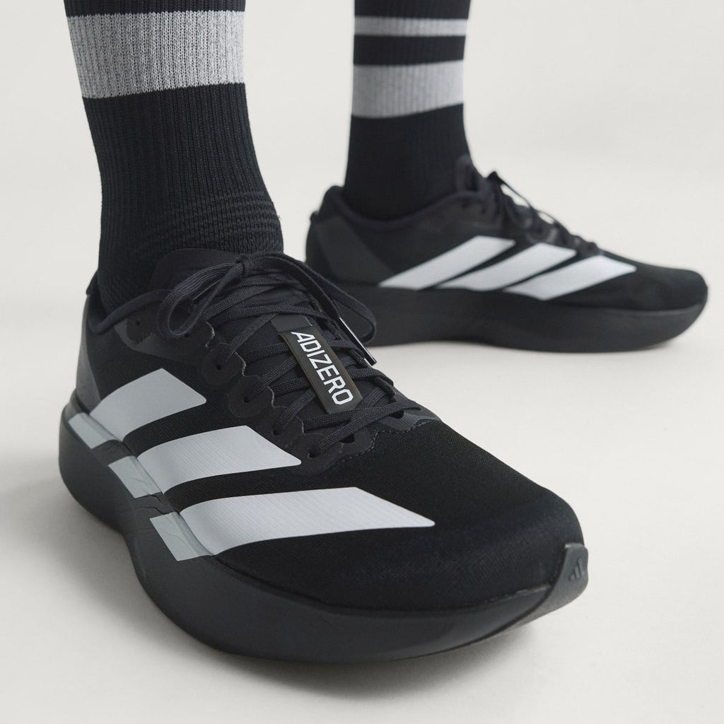 Adidas Men's Adizero EVO SL Shoes - Core Black / Cloud White / Core Black - Image 6