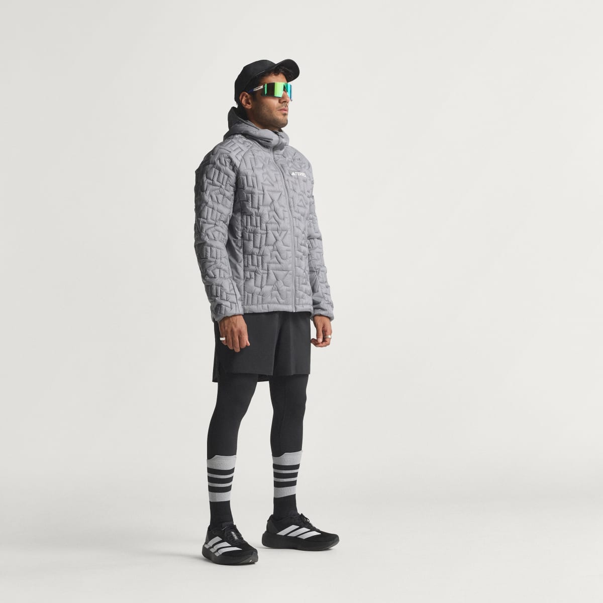 Adidas Men's Adizero EVO SL Shoes - Core Black / Cloud White / Core Black - Image 8