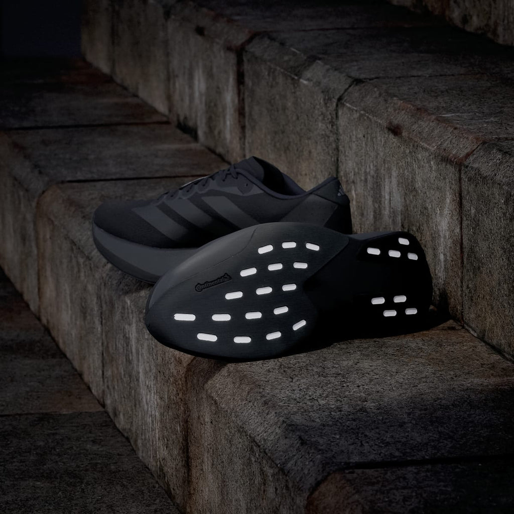 Adidas Men's Adizero EVO SL Shoes - Core Black / Core Black / Iron Metallic - Image 4