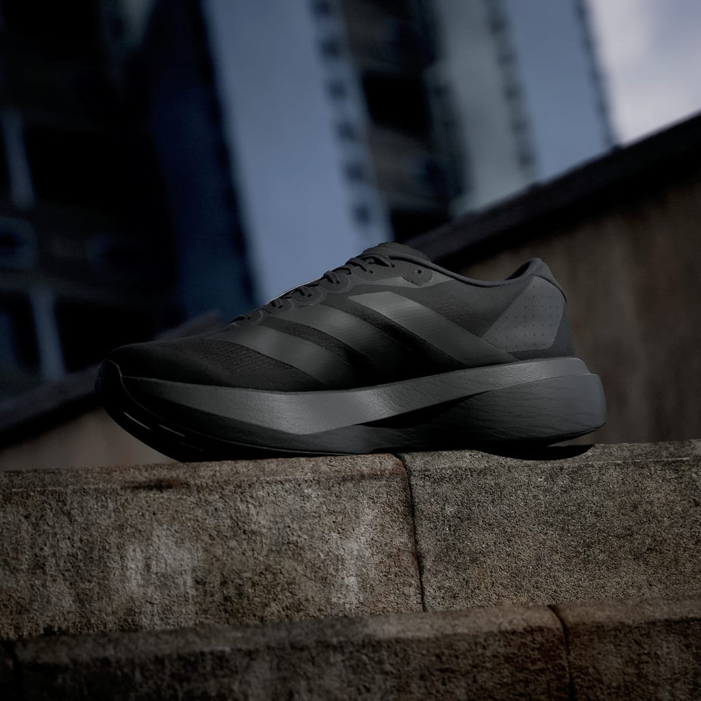 Adidas Men's Adizero EVO SL Shoes - Core Black / Core Black / Iron Metallic - Image 7