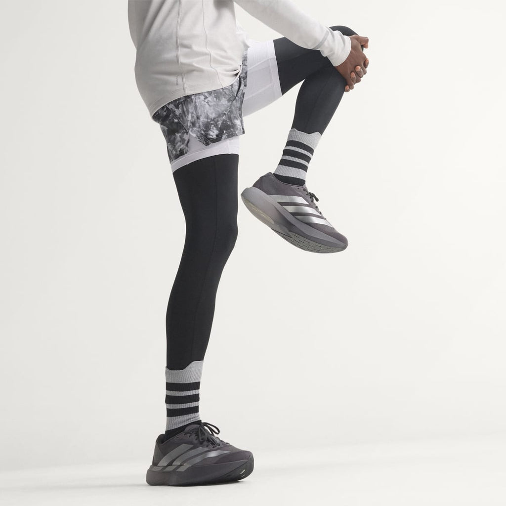 Adidas Men's Adizero EVO SL Shoes - Grey Strata / Silver Metallic / Light Granite - Image 10