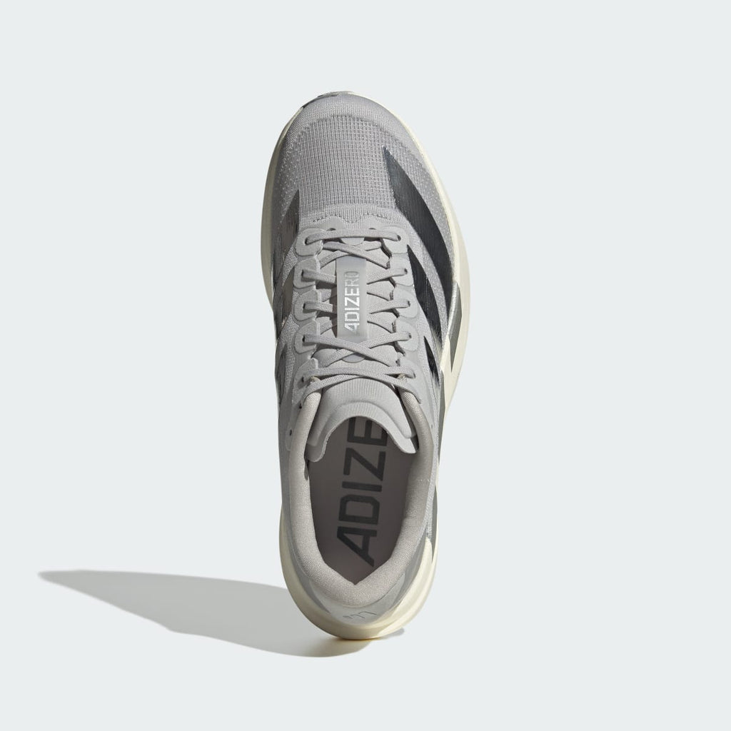 Adidas Men's Adizero EVO SL Shoes - Grey Two / Silver Metallic / Iron Metallic - Image 2