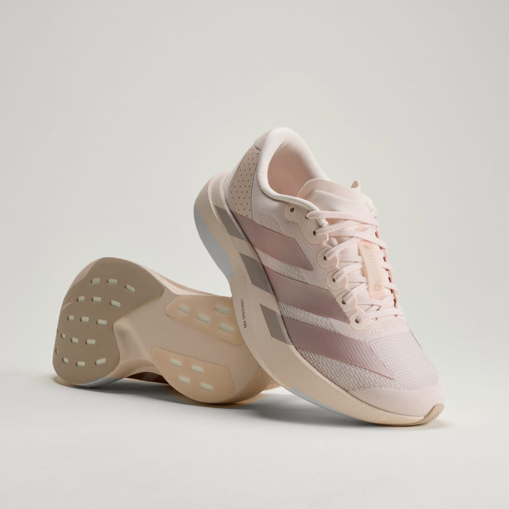 Adidas Women's Adizero EVO SL Shoes - Wonder Quartz / Grey / Wonder Taupe - Image 1