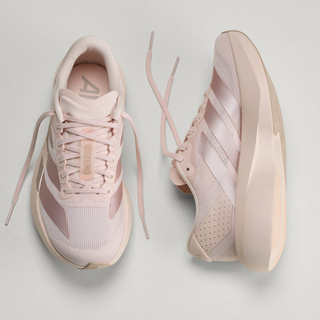 Adidas Women's Adizero EVO SL Shoes - Wonder Quartz / Grey / Wonder Taupe - Image 4