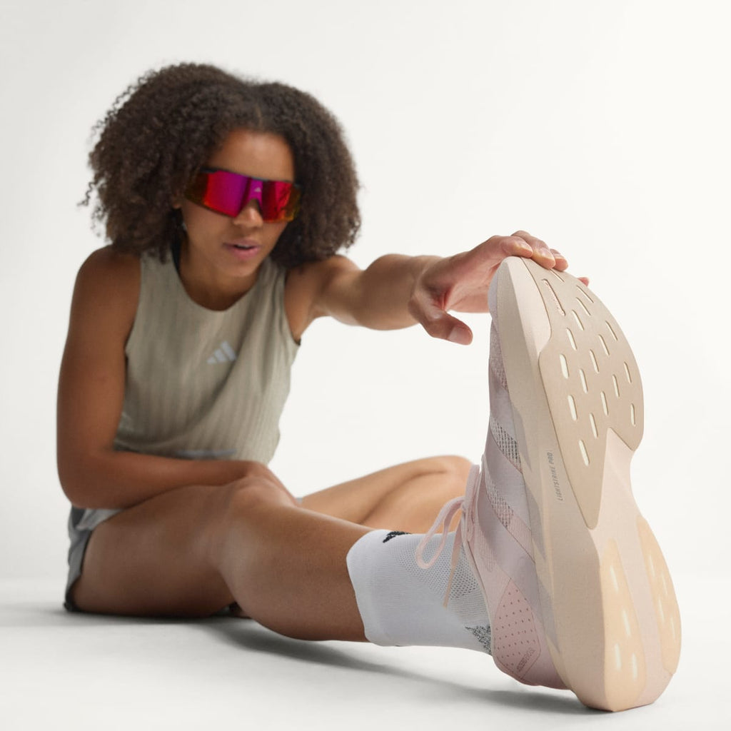 Adidas Women's Adizero EVO SL Shoes - Wonder Quartz / Grey / Wonder Taupe - Image 7