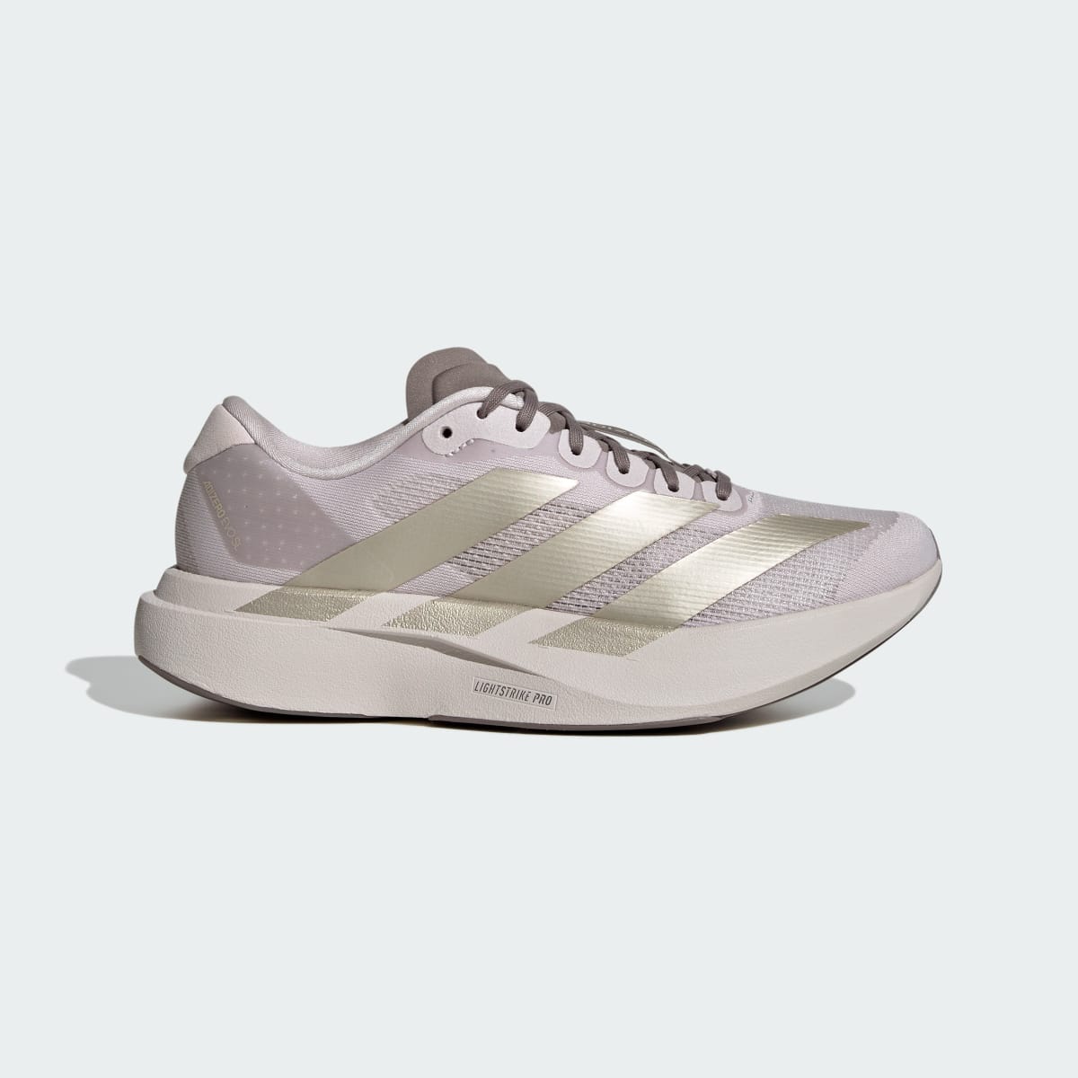 Adidas Women's Adizero EVO SL Shoes - Ice Purple / Silver / Brown - Image 1