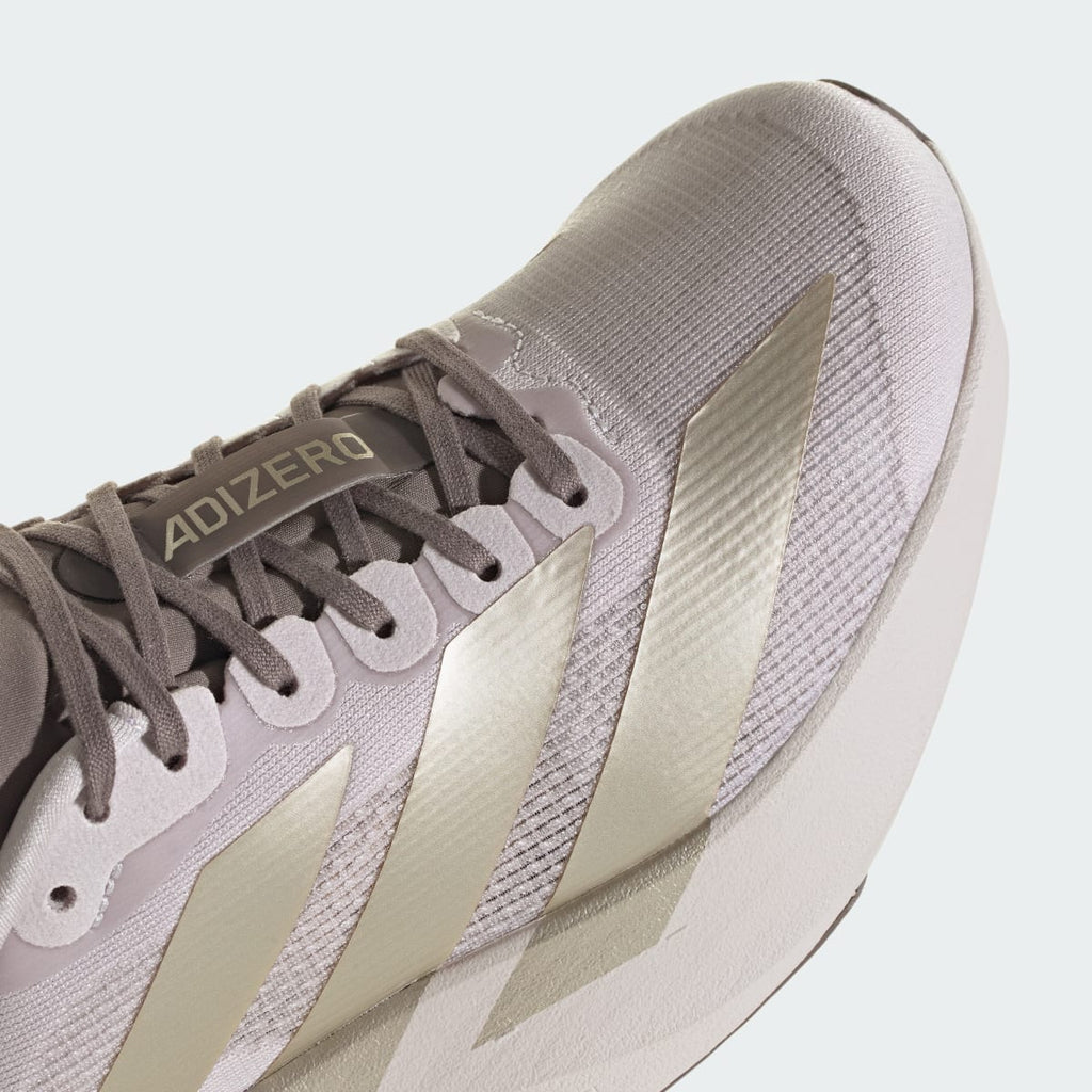 Adidas Women's Adizero EVO SL Shoes - Ice Purple / Silver / Brown - Image 8