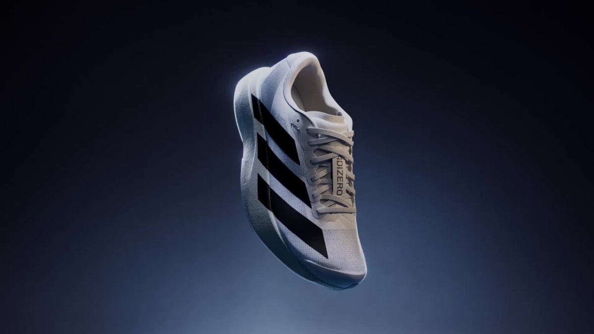 Adidas Women's Adizero EVO SL Shoes - Cloud White / Core Black / Cloud White - Image 2