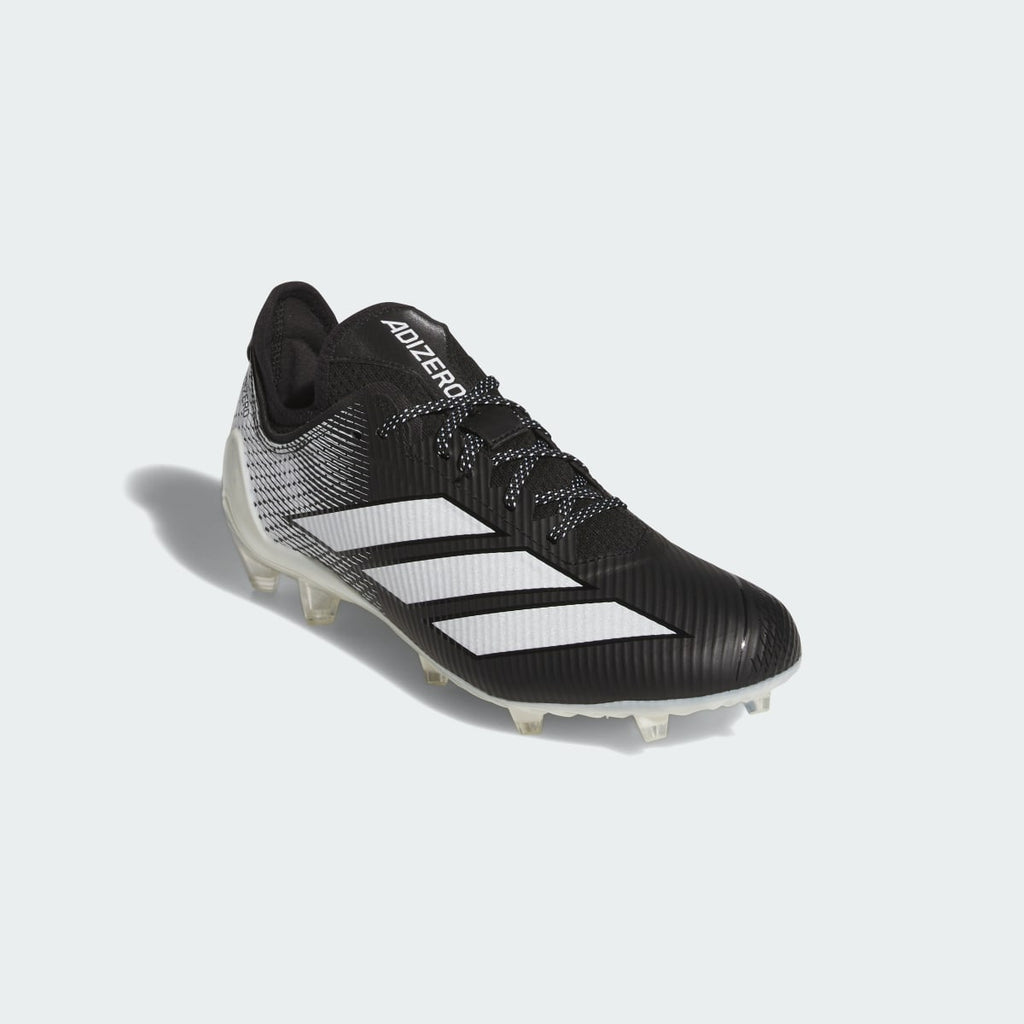 Adidas Men's Adizero Electric.1 II Football Cleats - Core Black / Cloud White / Core Black - Image 4