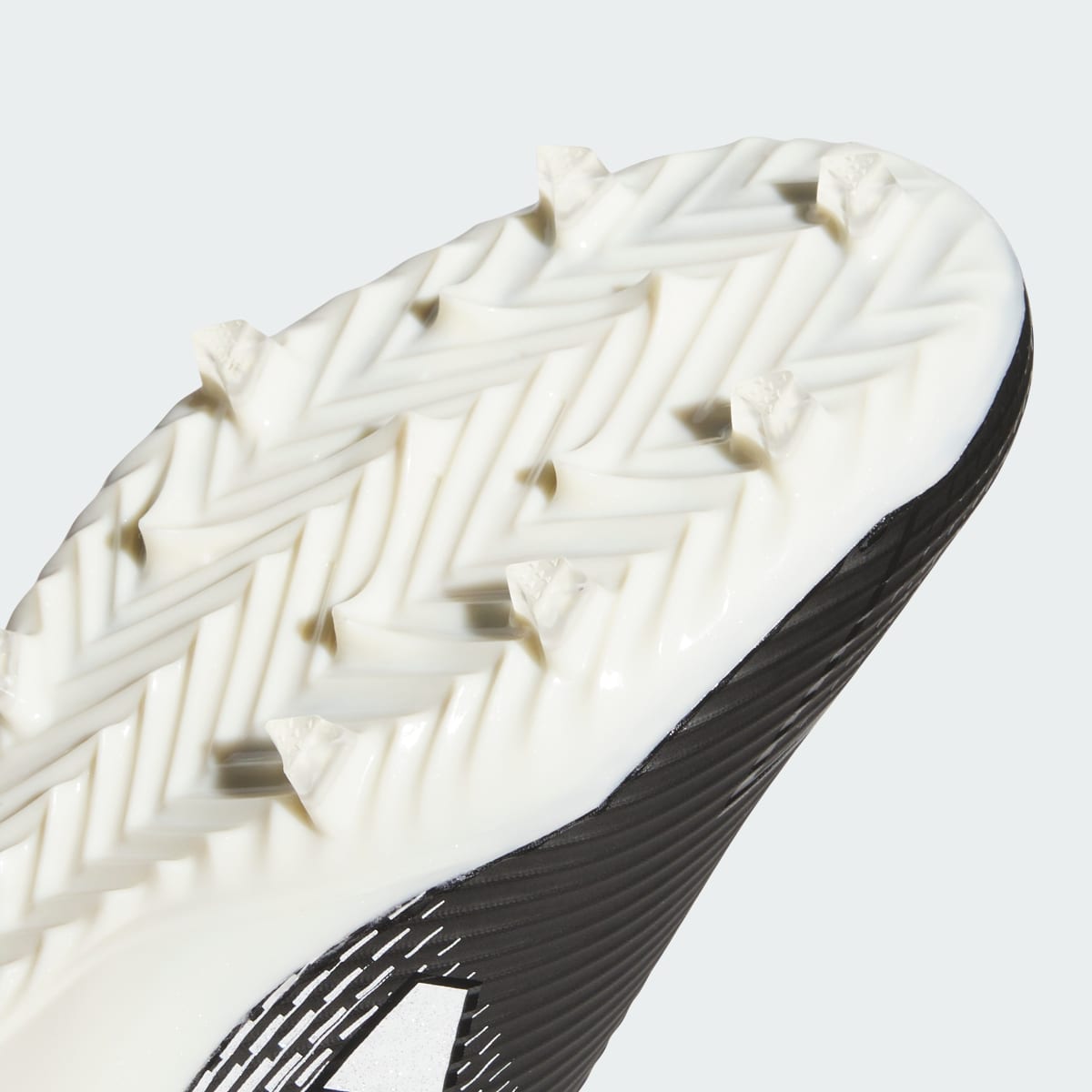 Adidas Men's Adizero Electric.1 II Football Cleats - Core Black / Cloud White / Core Black - Image 8