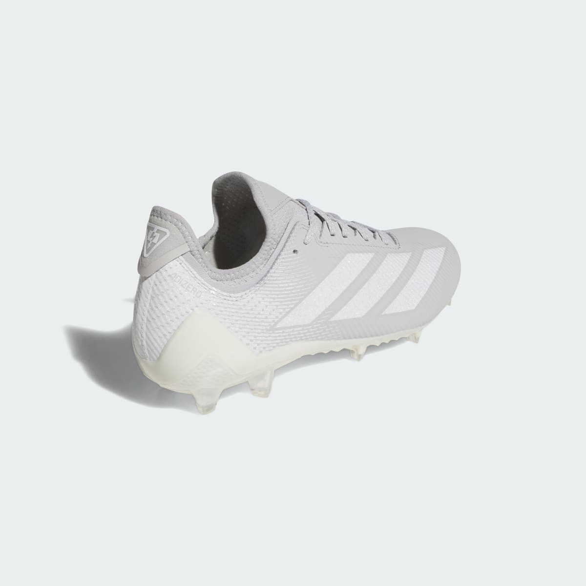 Adidas Women's Adizero Electric.1 II Football Cleats - Grey Two / Cloud White / Silver Metallic - Image 5