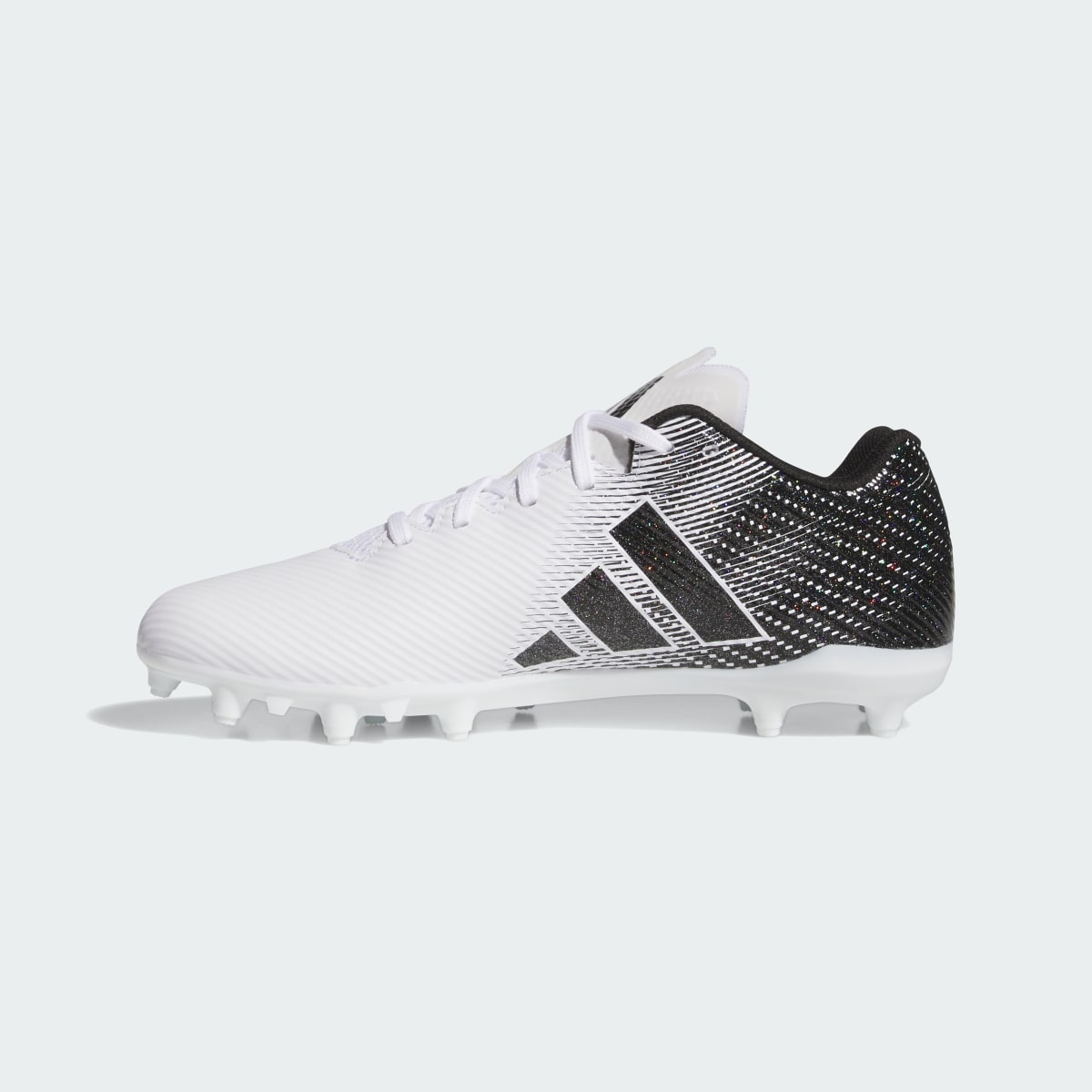Adidas Women's Adizero Electric.2 II Football Cleats - Cloud White / Core Black / Core Black - Image 6
