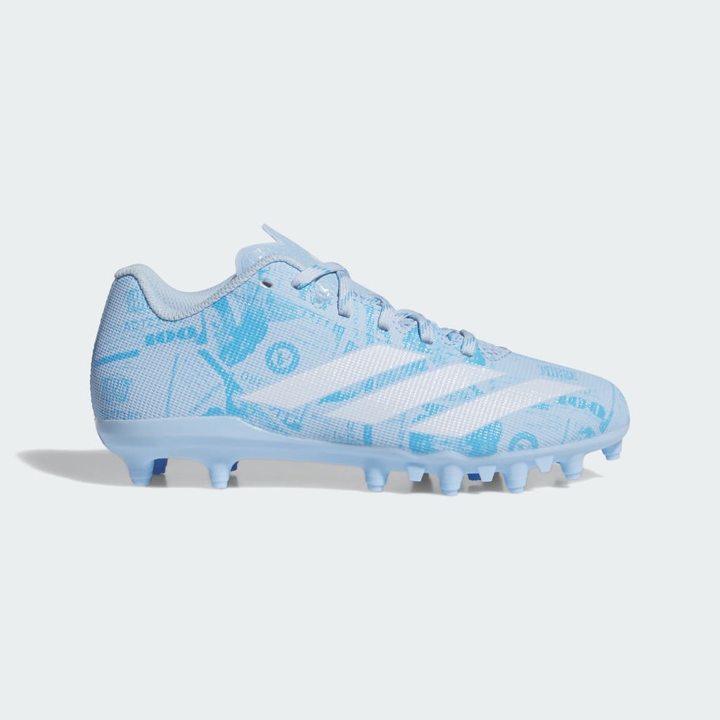 Adidas Kids' Adizero Electric.2 II Kids Football Cleats - Glow Blue / Crystal Sky / Cloud White - Image 1