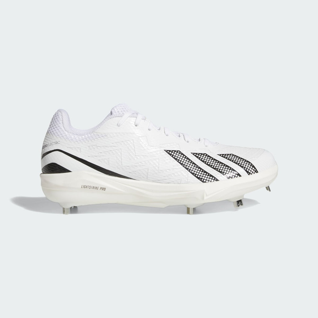 Adidas Men's Adizero Electric 3.0 BSB Shoes - Cloud White / Core Black / Cloud White - Image 1
